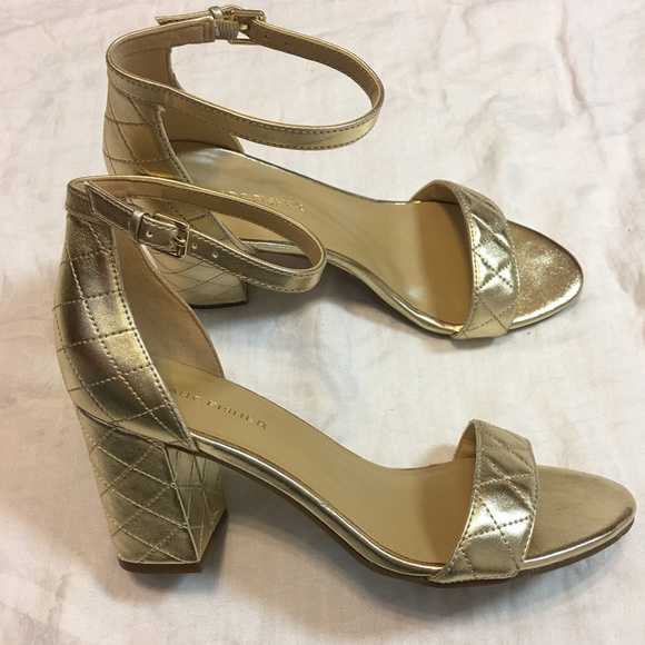 marc fisher gold heels